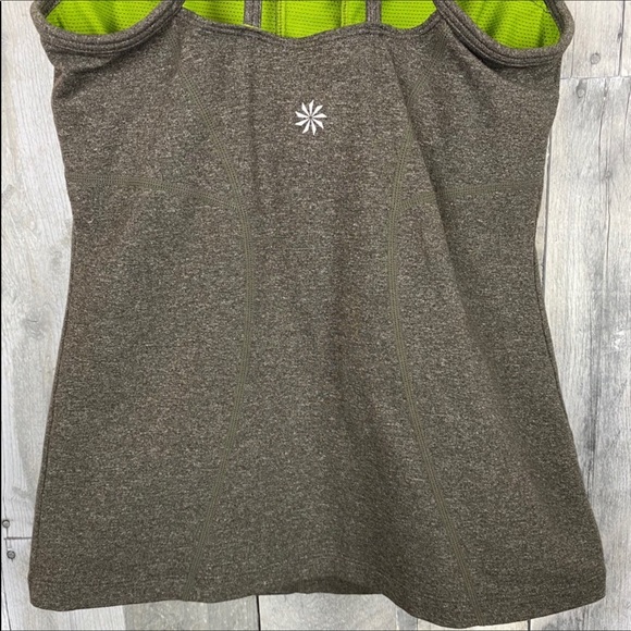 Athleta Equator Strappy Tank in Olive Grey Size XS - Picture 12 of 16